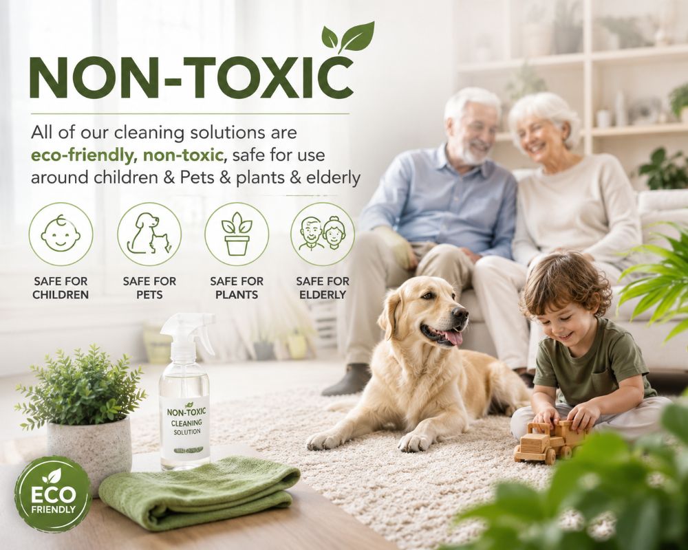 Non Toxic carpet cleaning